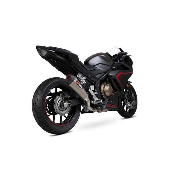 Scorpion Exhaust Honda CBR500 R 2019 - 2023 Serket Taper Slip-on Titanium Sleeve